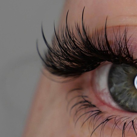 Cils en soie Volume Russe...