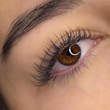 extensions de cils cil a cil en soie rendu naturel regard elegant storelashes