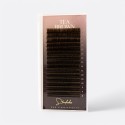Cils en soie Volume Russe Mixte Collection " Tea Brown"