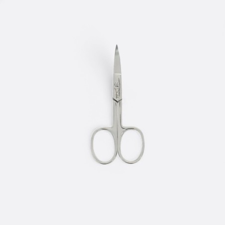 Curved steel scissors