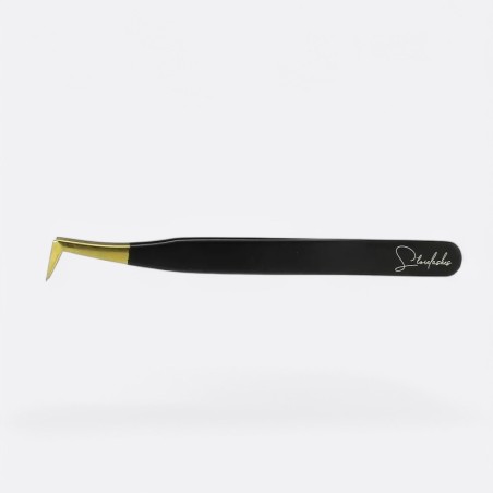 Tweezers Gold Black Collection