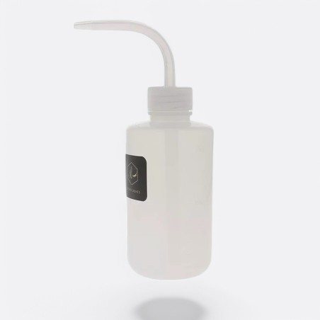 Graduated plastic bottle