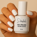 Vernis semi permanent 15 ml - Blanc satin