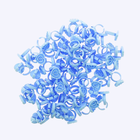 BLAUER EINFACHER KLEBERRING...