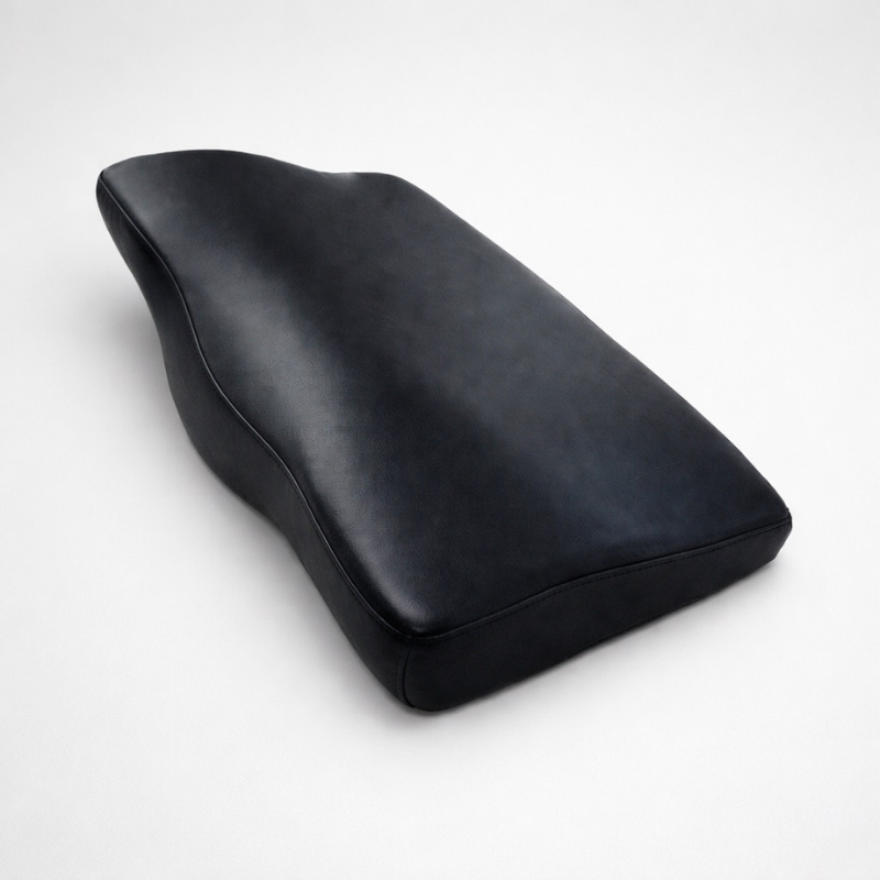 Oreiller ergonomique à mémoire de forme avec housse en simili cuir facile à nettoyer idéal pour usage professionnel