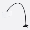 Miroir rétroviseur professionnel pour extensions de cils avec bras flexible 60 cm et fixation par clip – Storelashes