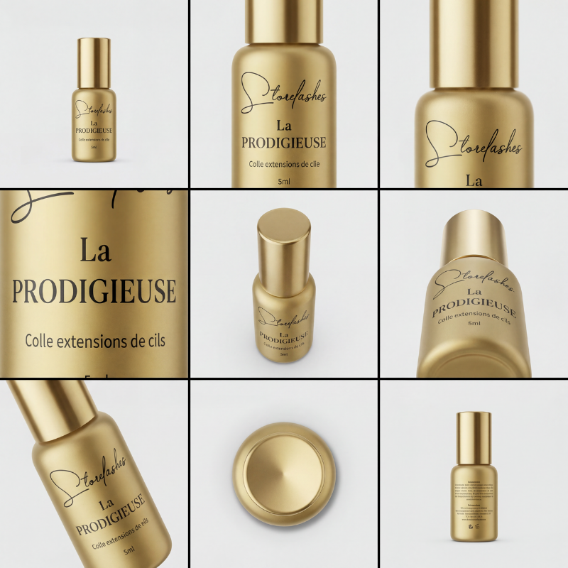 Conçue pour les lash artists exigeantes, La Prodigieuse offre une adhérence rapide et une stabilité parfaite lors de la pose.