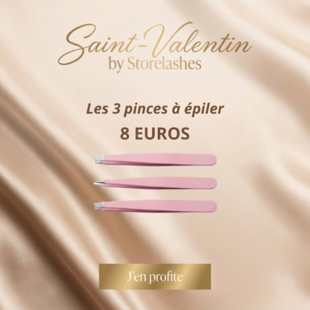 Lot 3 Pinces à épiler...