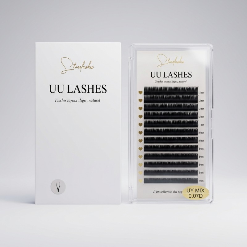 Cils en soie UU Storelashes extension de cils en soie pour un regard naturel, structuré et raffiné