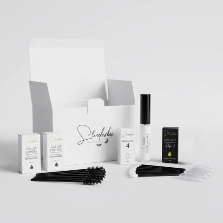 kit express rehaussement de cils  de chez Storelashes