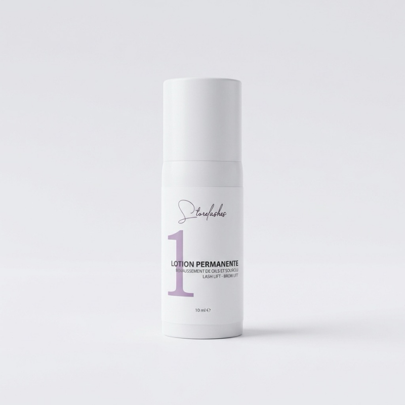 Lotion rehaussement de cils et sourcils 2en1 italien de chez storelashes en 10 ml