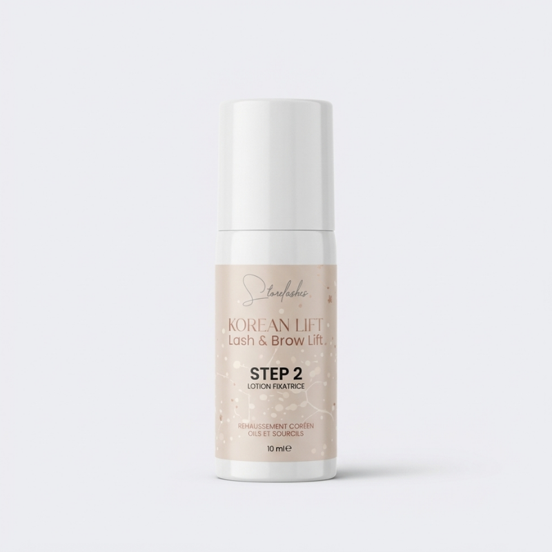 step 2 lotion rehaussement de cils et sourcils de chez storelashes