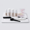 Kit Coréen pour Cils et Sourcils  lash and brow lift de chez Storelashes avec sa poudre, ses pads et lotions