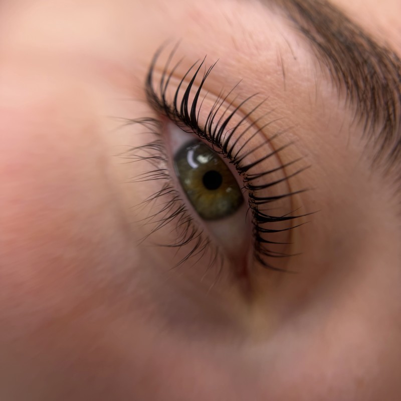 photo réel lash lift Coréen Storelashes