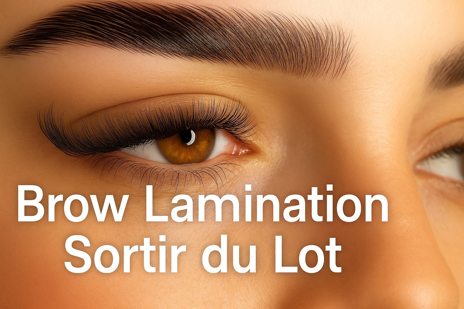Brow Lift StoreLashes : Étapes de la prestation et produits utilisés Dans cet article.