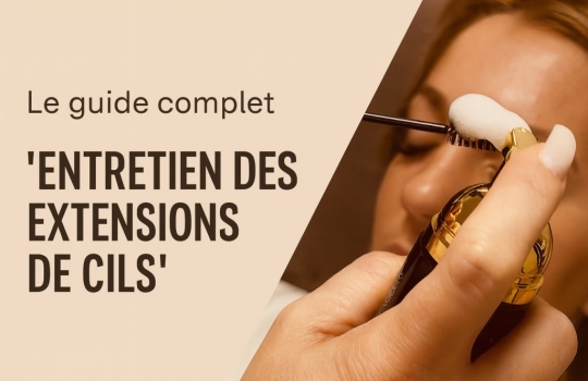 Entretien des extensions de cils : le guide complet